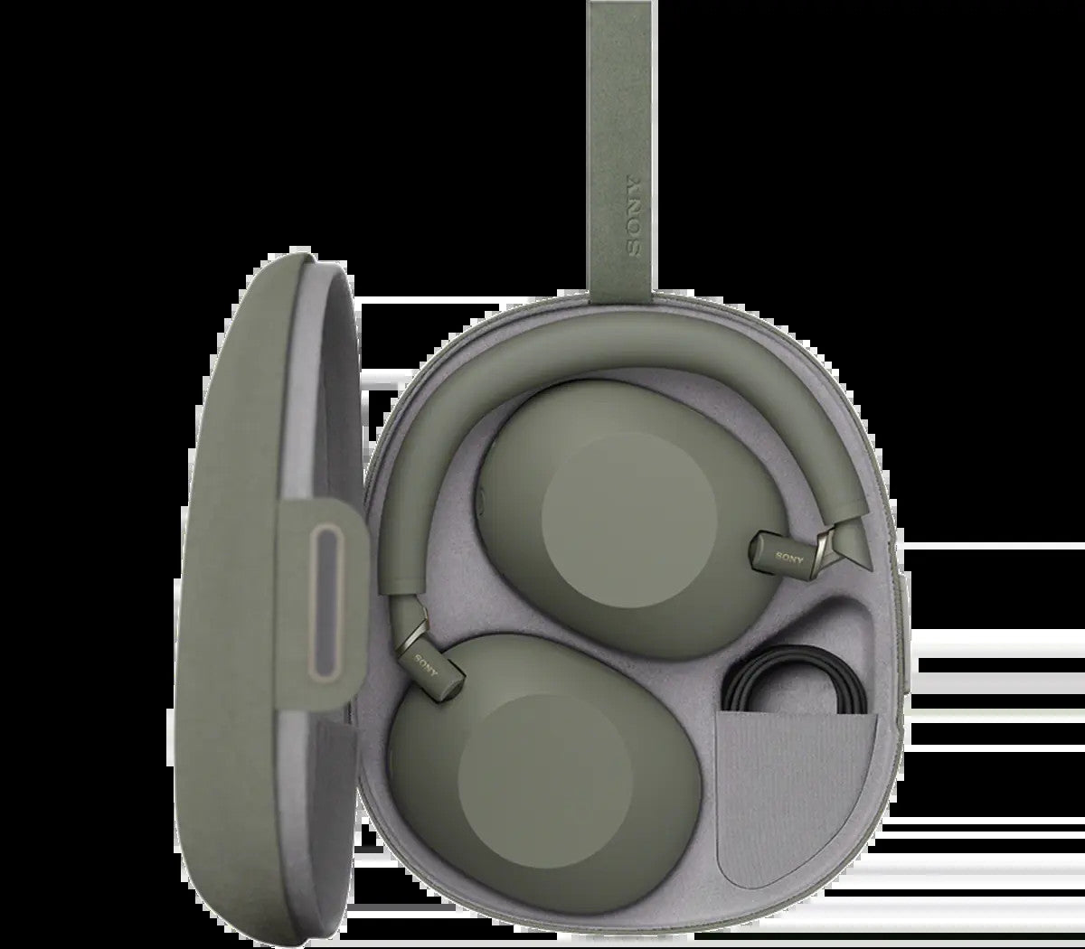 Sony WH-1000XM6 Headphones Olive Gray
