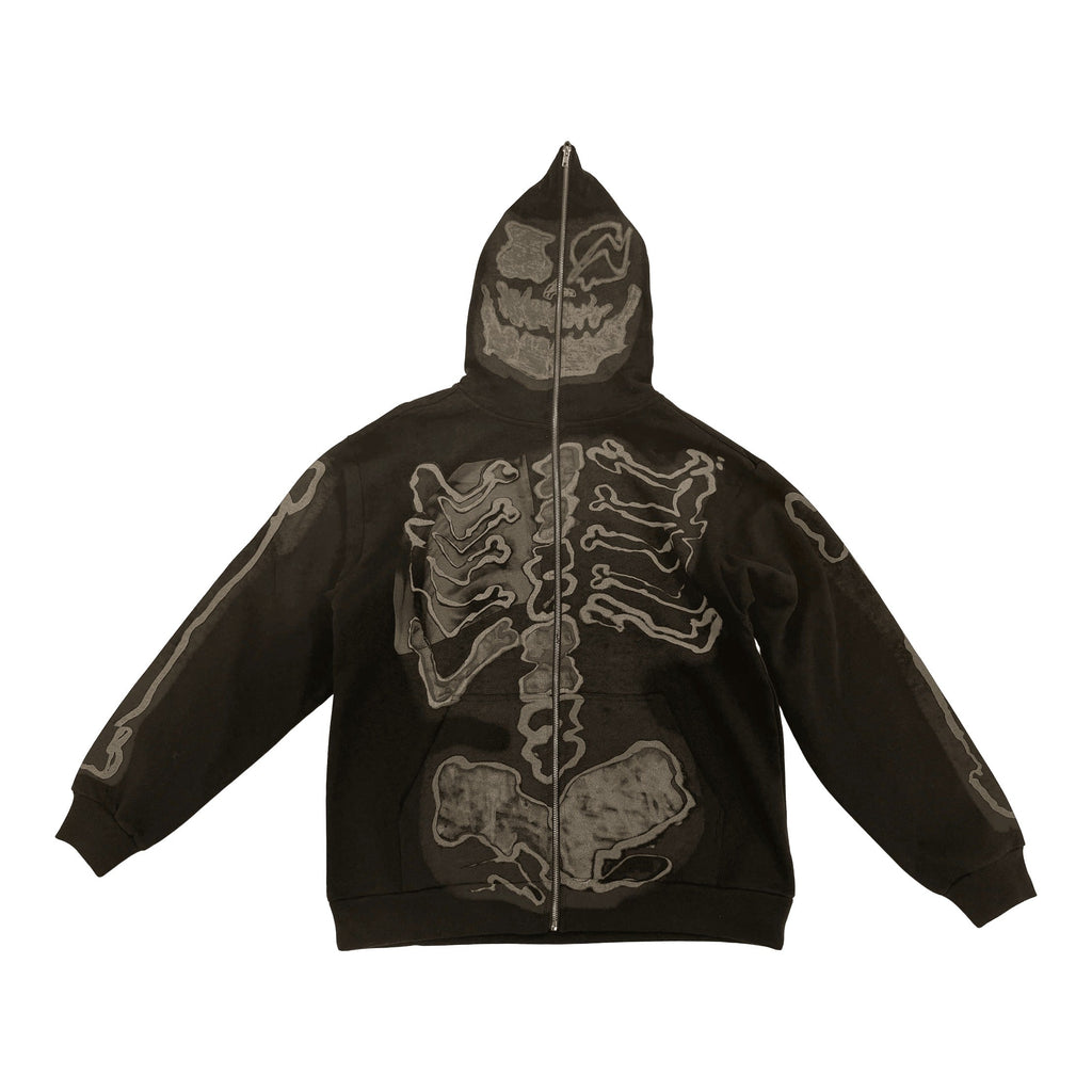 Cactus Jack x Fragment Skeleton Graffiti Full Zip Hoodie Redux (ComplexCon)