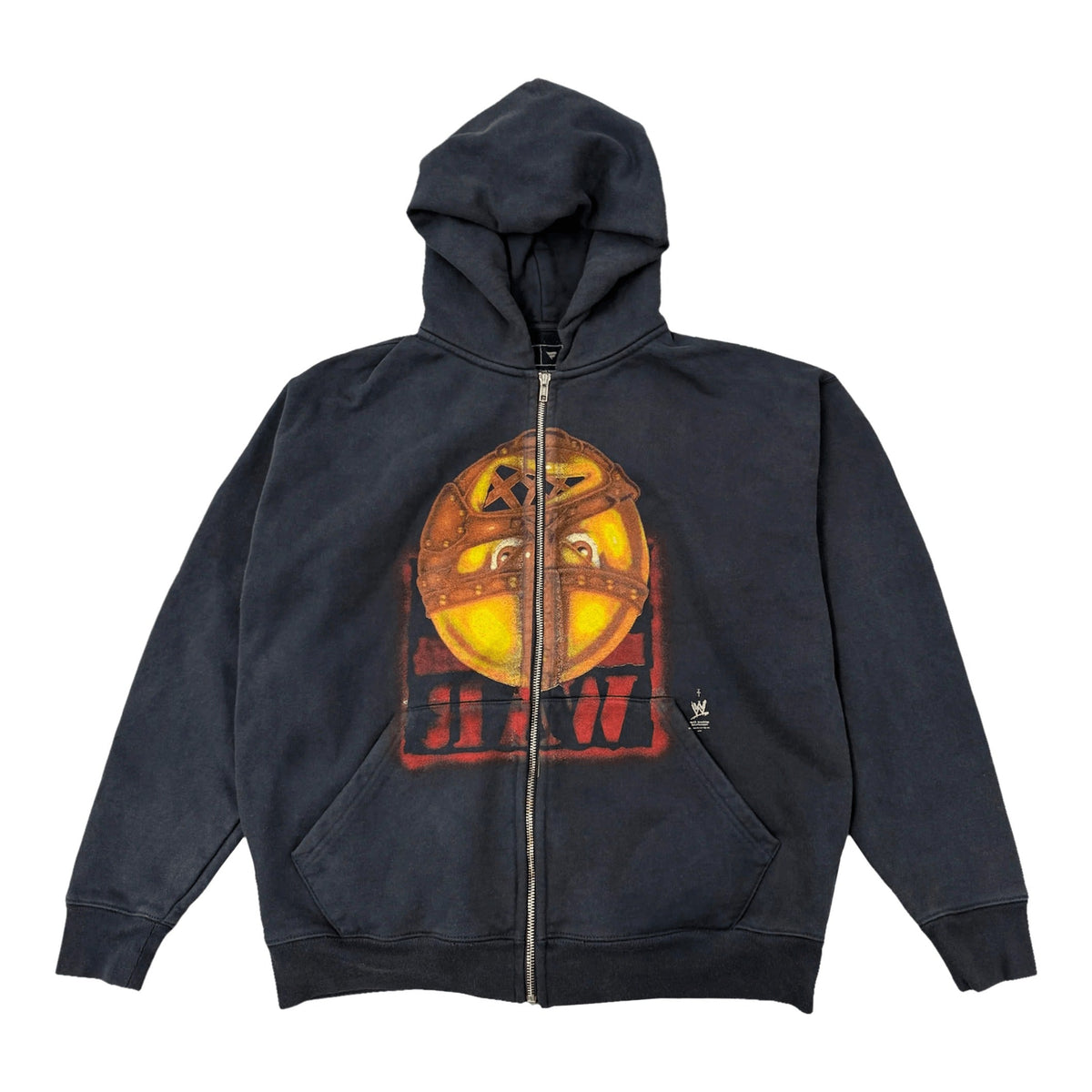 Cactus Jack x WWE Mankind Zip Hoodie Black (ComplexCon)