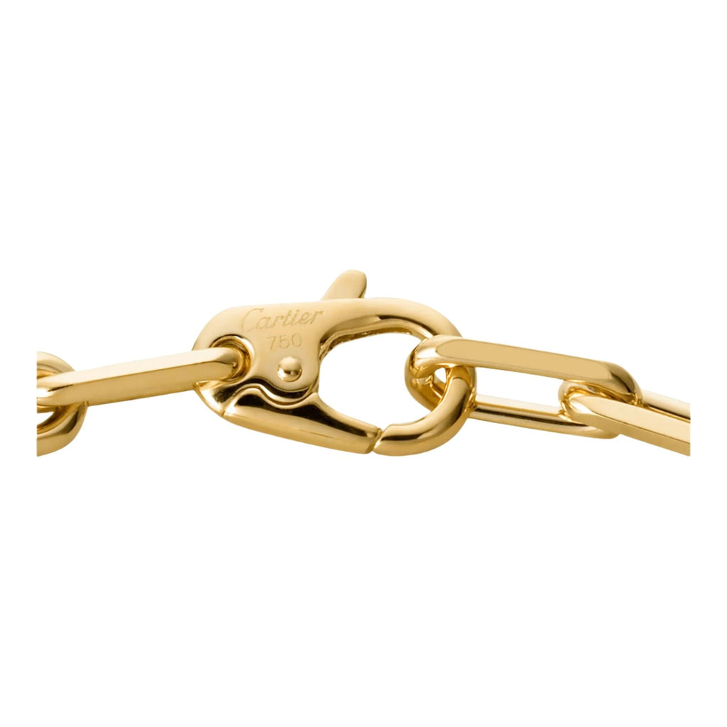 Cartier Santos de Cartier Bracelet, Chain, Medium Model, Yellow Gold