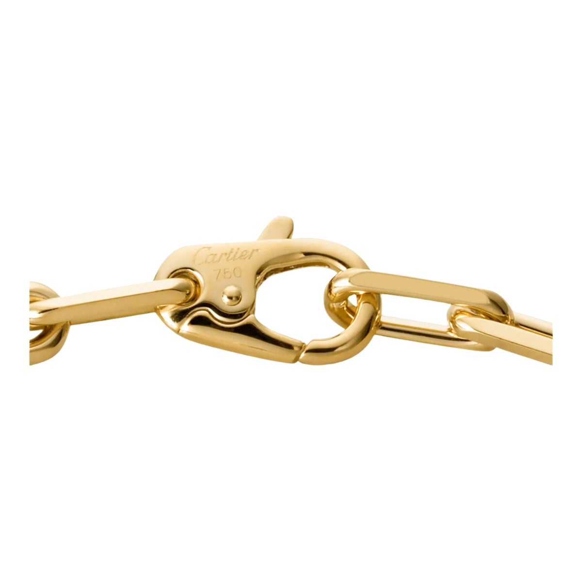 Cartier Santos de Cartier Bracelet, Chain, Medium Model, Yellow Gold