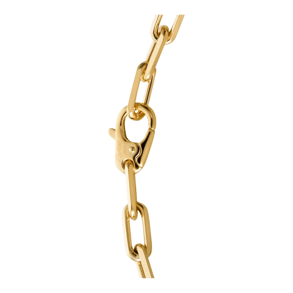 Cartier Santos de Cartier Bracelet, Chain, Medium Model, Yellow Gold