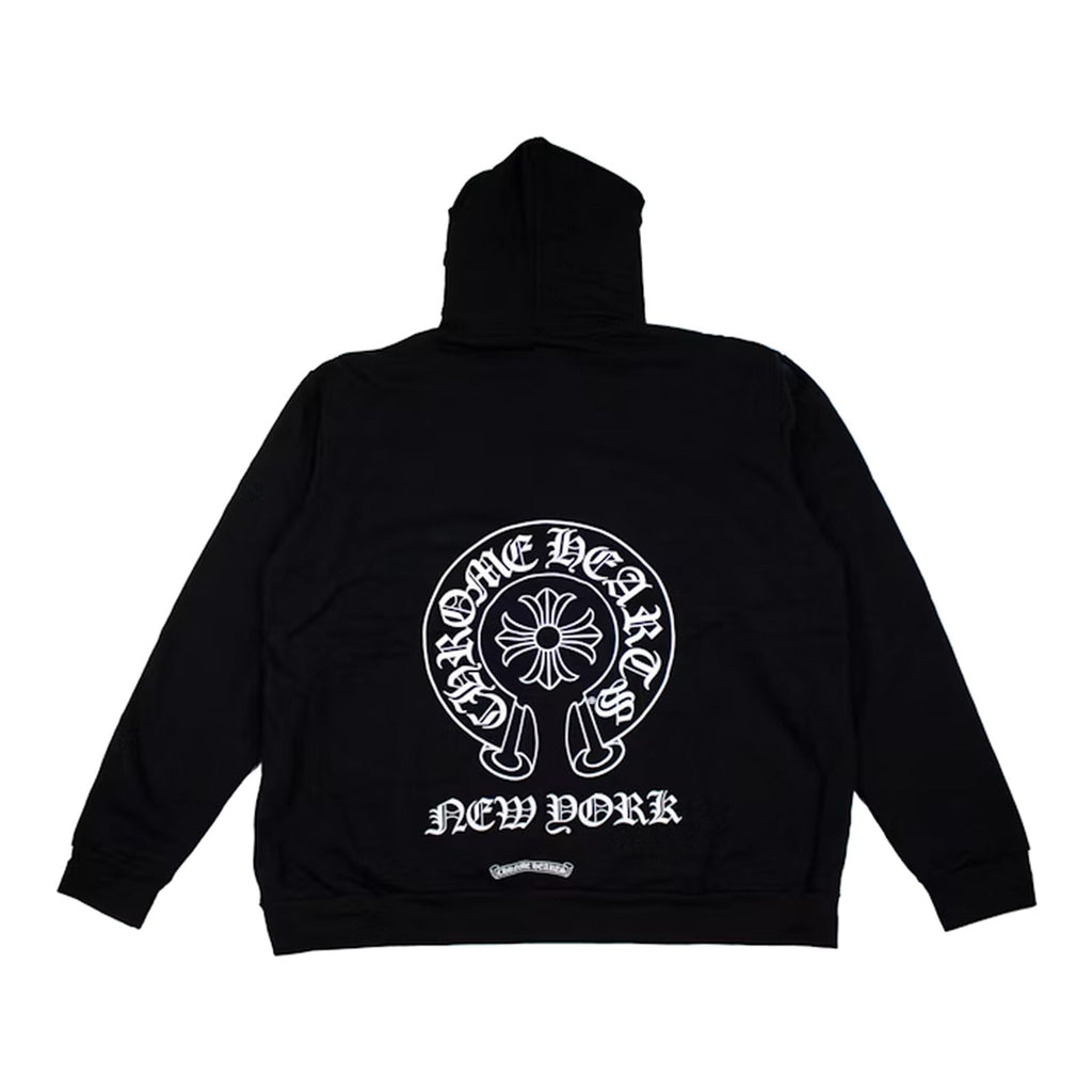 Chrome Hearts New York Exclusive Horseshoe Hoodie Black