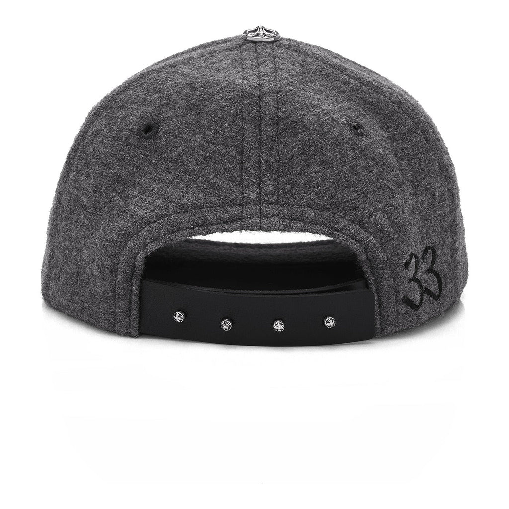 Chrome Hearts Cross Wool Hat Grey