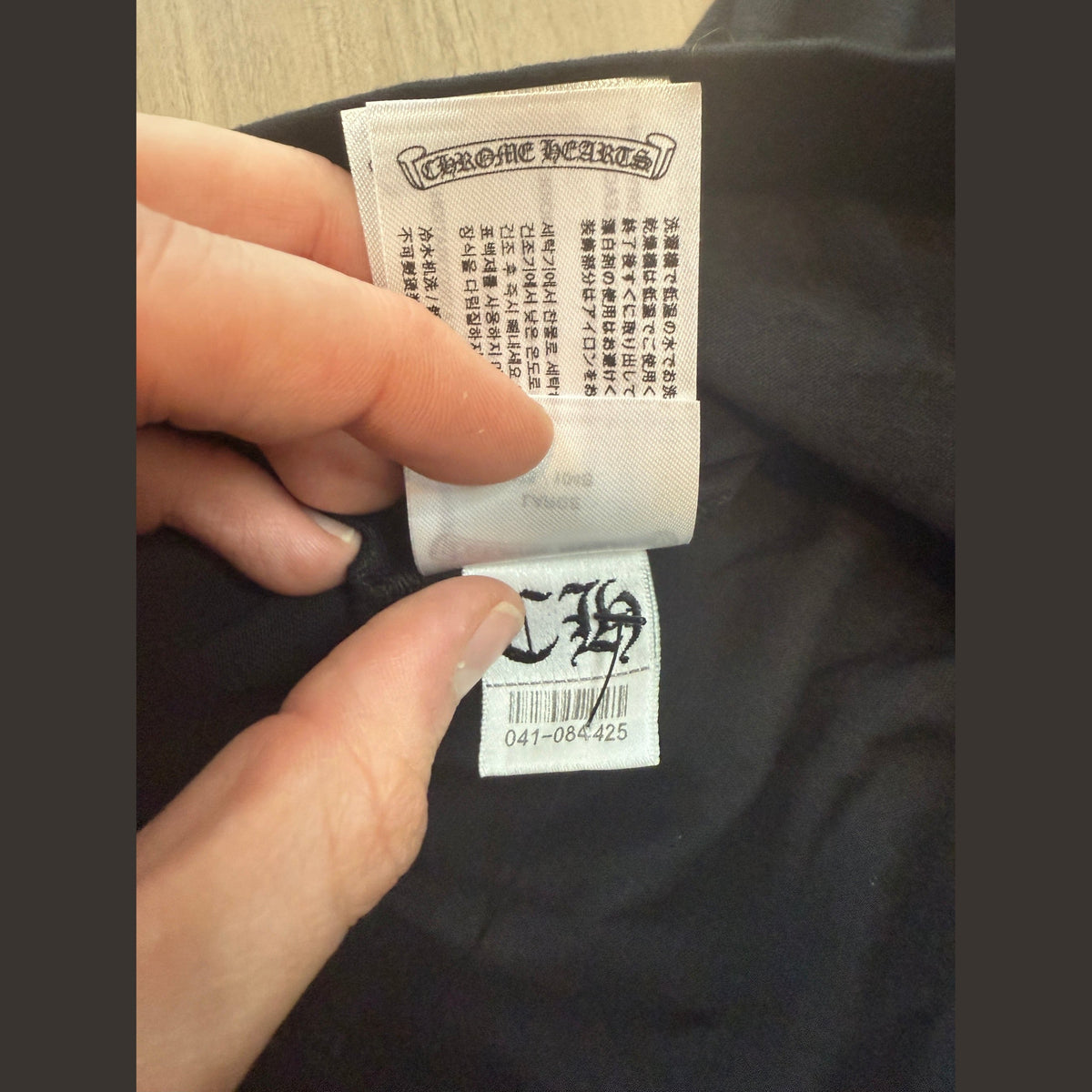 Chrome Hearts Las Vegas Exclusive Pocket T-Shirt Black