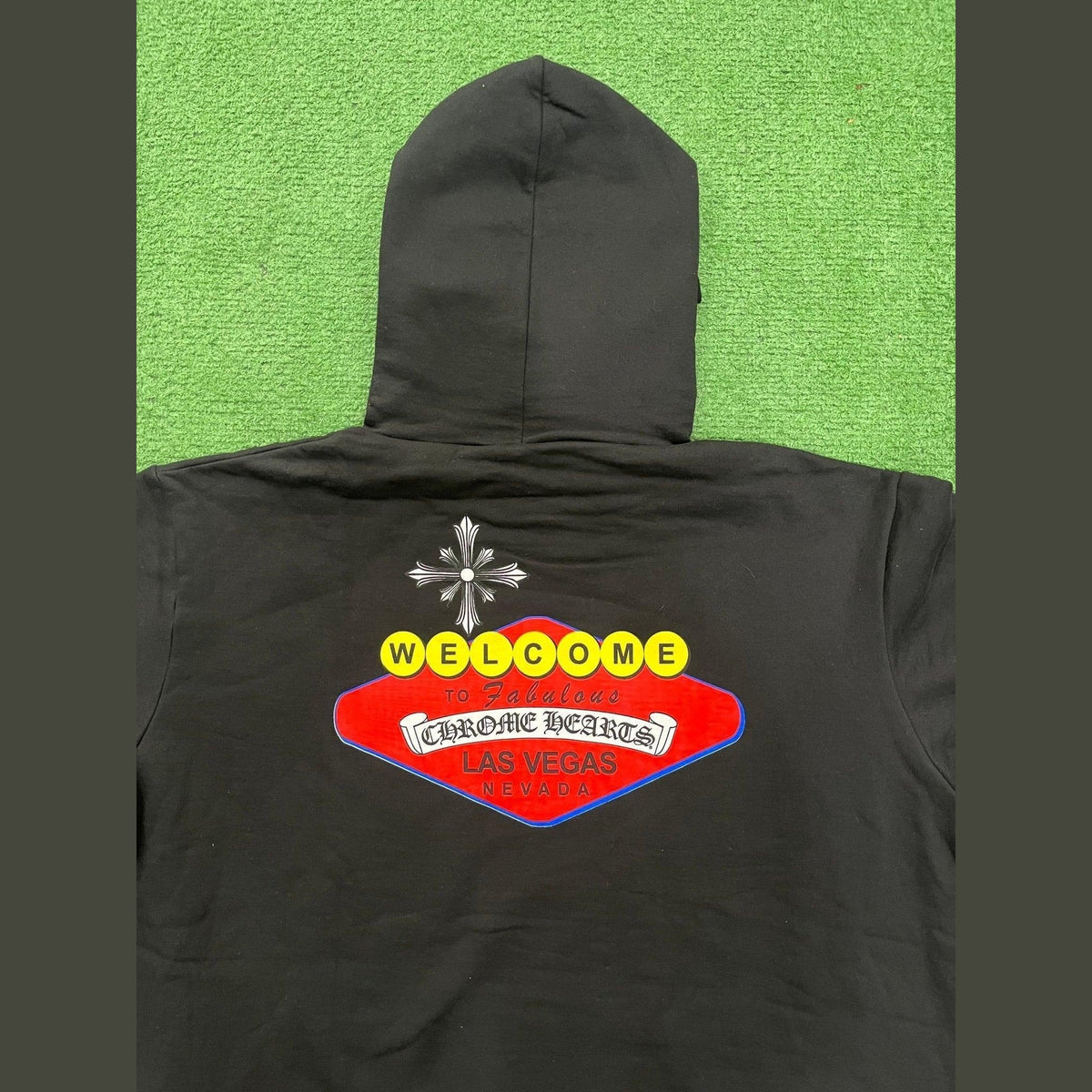 Chrome Hearts Las Vegas Pullover Hoodie Black