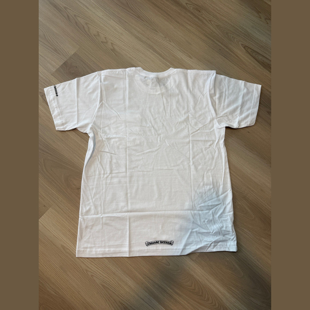 Chrome Hearts 'Love You' Neck Logo T-Shirt White