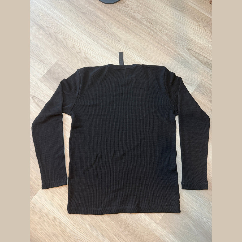 Chrome Hearts Wool Embroidered L/S Thermal Crewneck Black