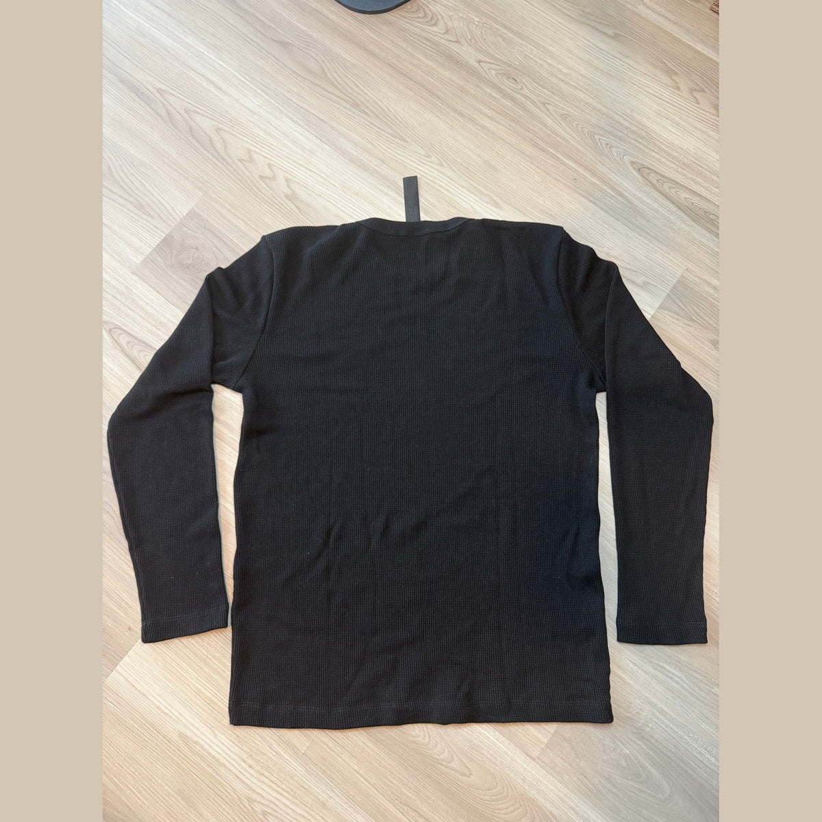 Chrome Hearts Wool Embroidered L/S Thermal Crewneck Black