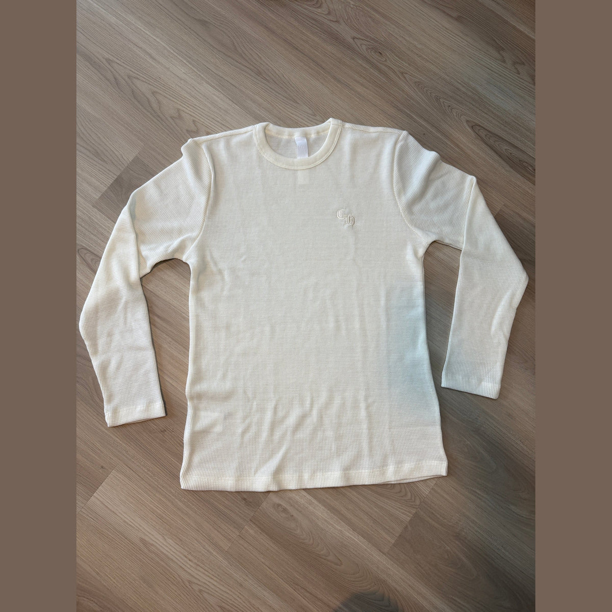 Chrome Hearts Wool Embroidered L/S Thermal Crewneck White
