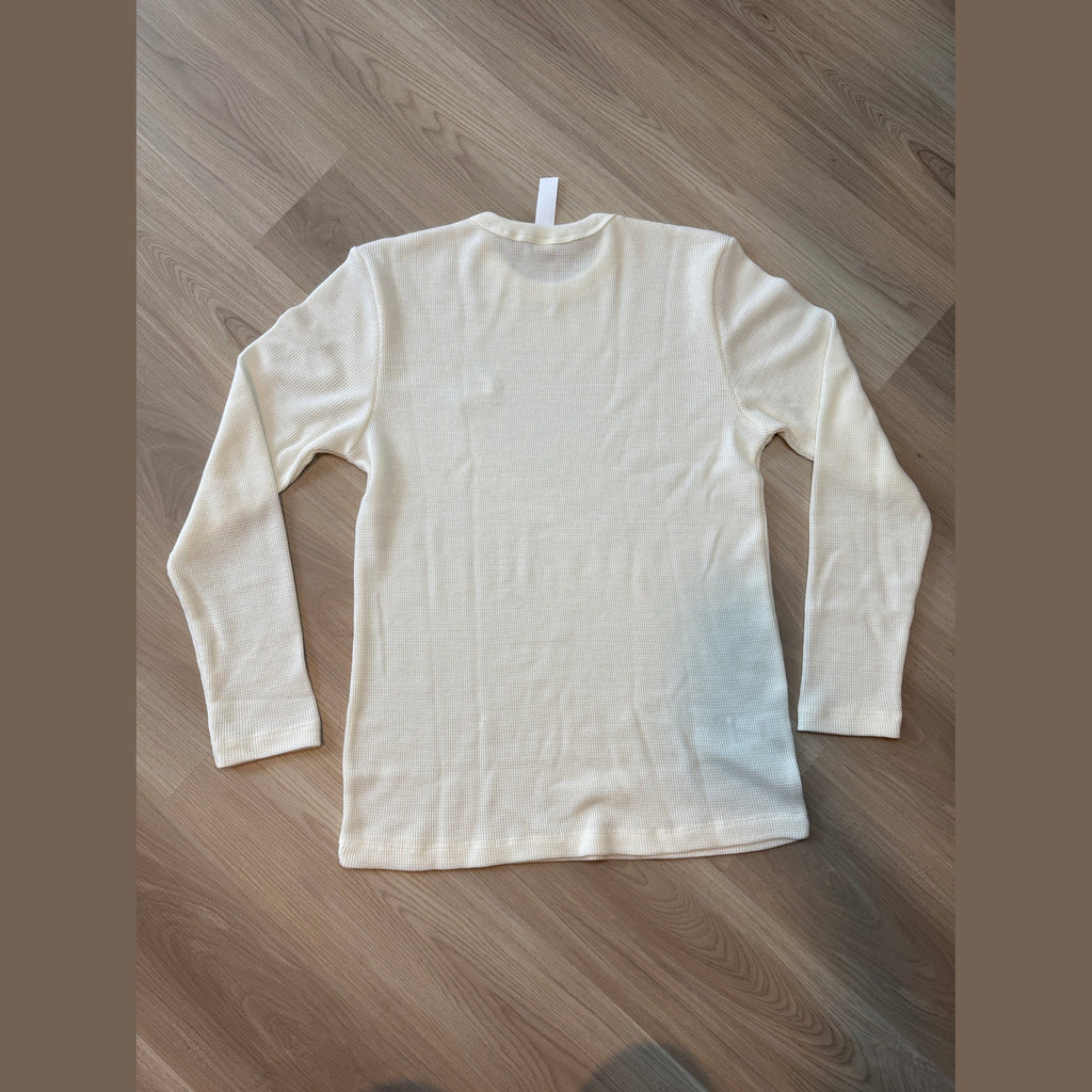 Chrome Hearts Wool Embroidered L/S Thermal Crewneck White