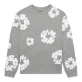 Denim Tears Long Sleeve Cotton Wreath Tee Grey