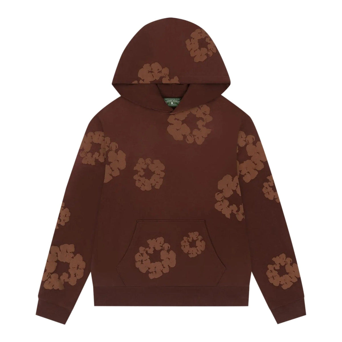 Denim Tears Mono Cotton Wreath Hoodie Brown