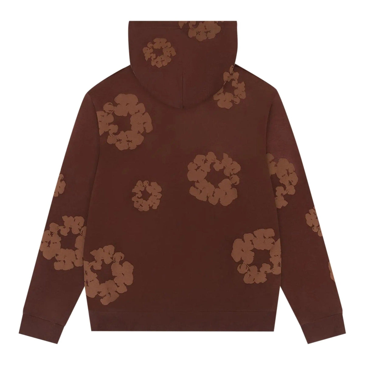 Denim Tears Mono Cotton Wreath Hoodie Brown