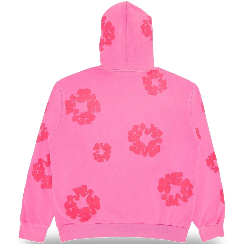 Denim Tears Mono Cotton Wreath Hoodie Hyper Pink