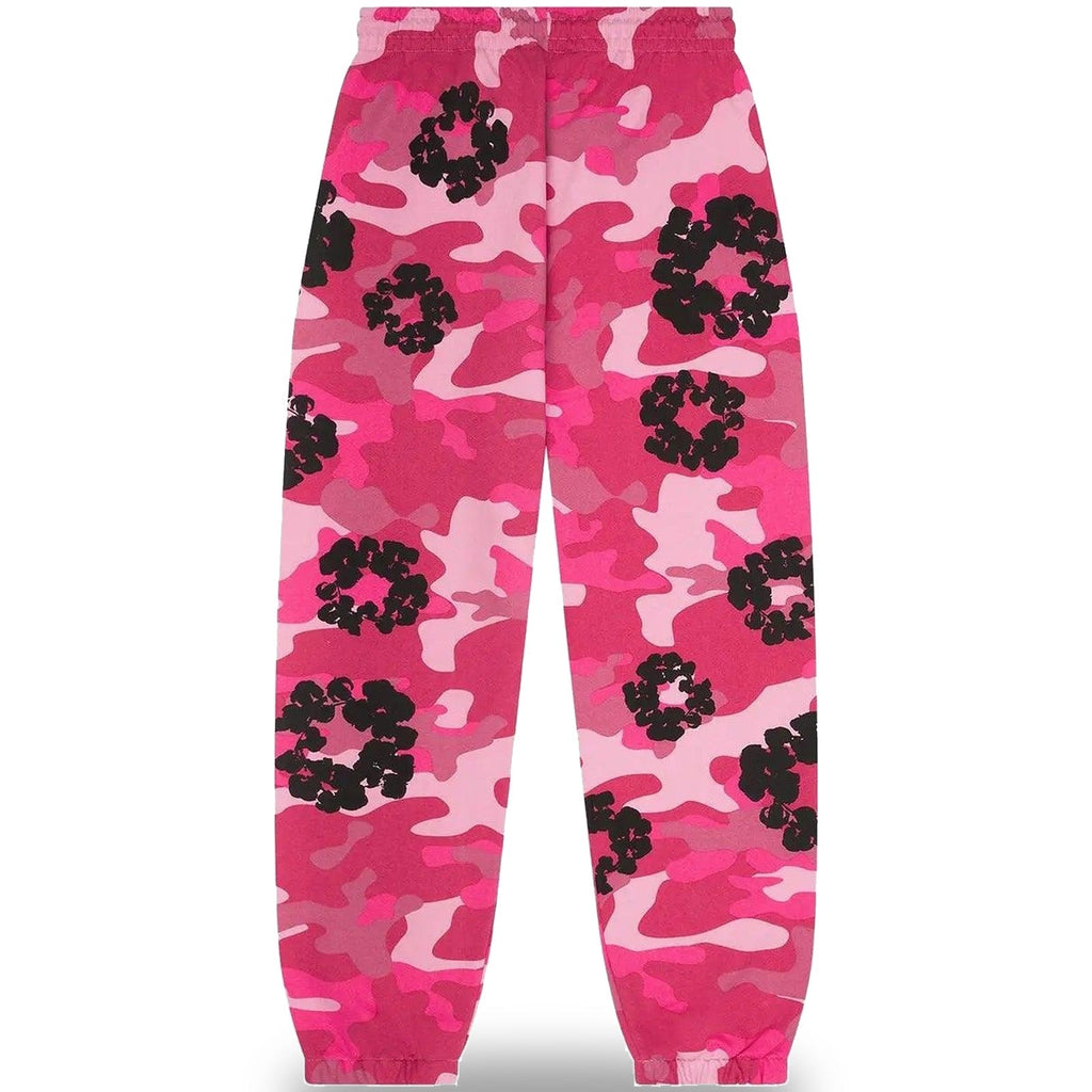 Denim Tears Pink Camo Cotton Wreath Sweatpant