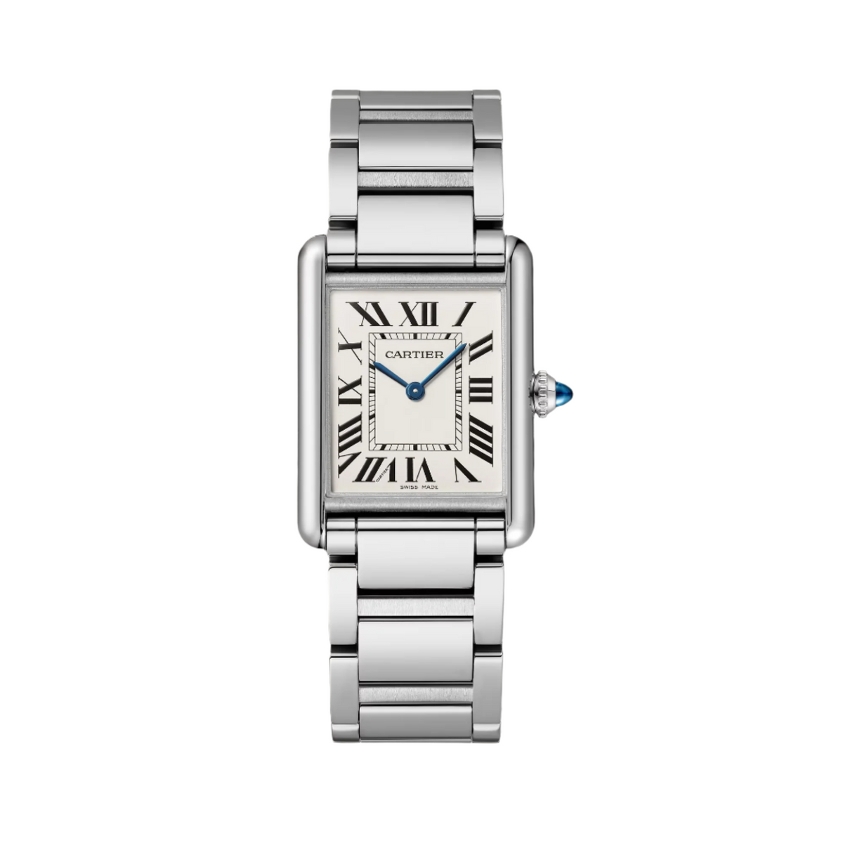 Cartier Tank Must de Cartier Watch, Large Model, High Autonomy Quartz Movement, Steel