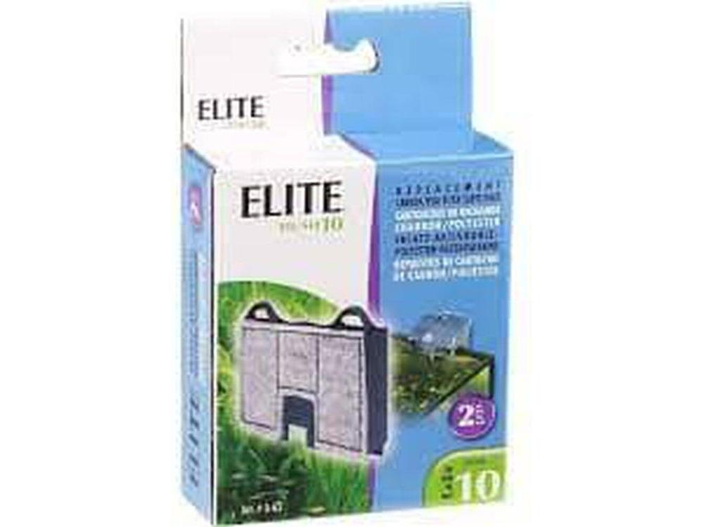 Elite Hush 10 Replacement Carbon/Polyester Cartridges (2pk)