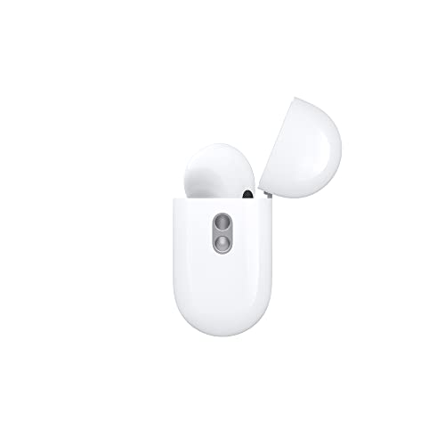 Apple - AirPods Pro (2nd generation) with MagSafe Case (USB‑C) - White - MTJV3AM/A