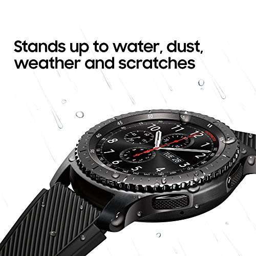 AT&T - Samsung Galaxy Gear S3 Frontier - 46mm - Dark Gray - SM-R765ADAAATT