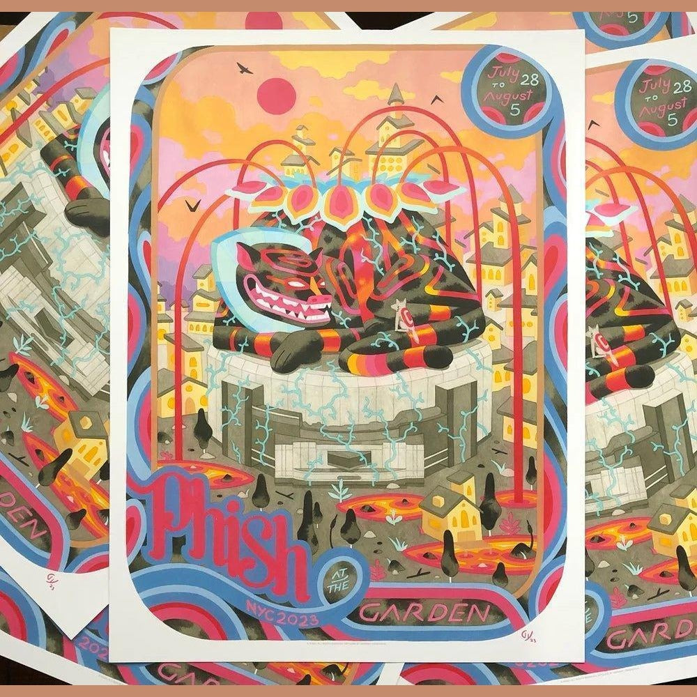 Graham Yarrington Phish MSG APS (1/150) Lithograph Print