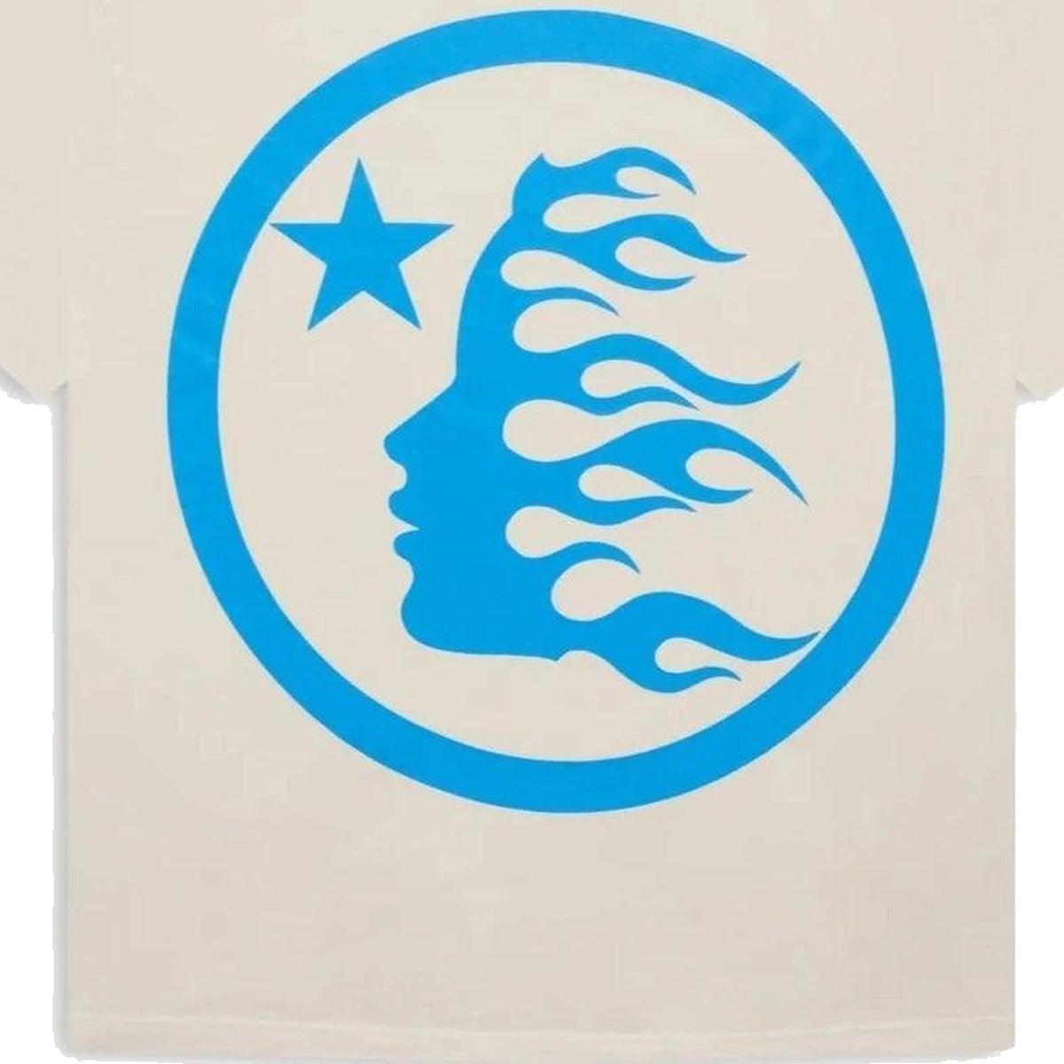 Hellstar Studios Classic T-Shirt Beige & Light Blue