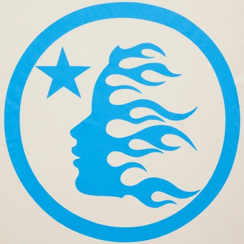 Hellstar Studios Classic T-Shirt Beige & Light Blue