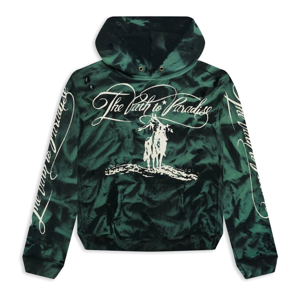 Hellstar Studios Green Marble Paradise Hoodie