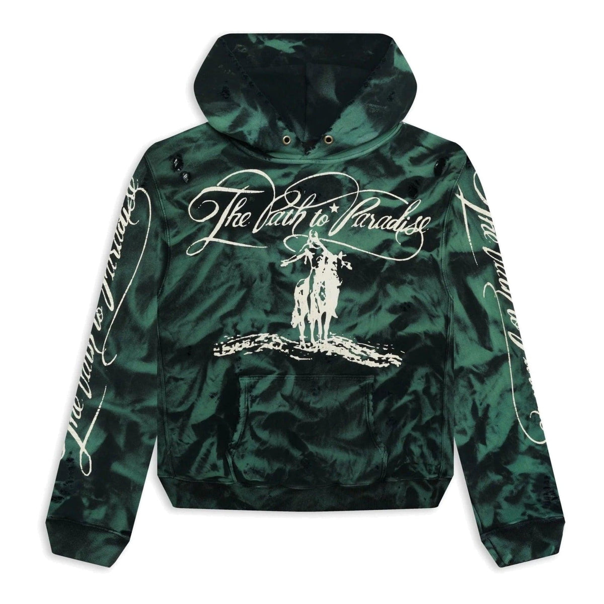Hellstar Studios Green Marble Paradise Hoodie