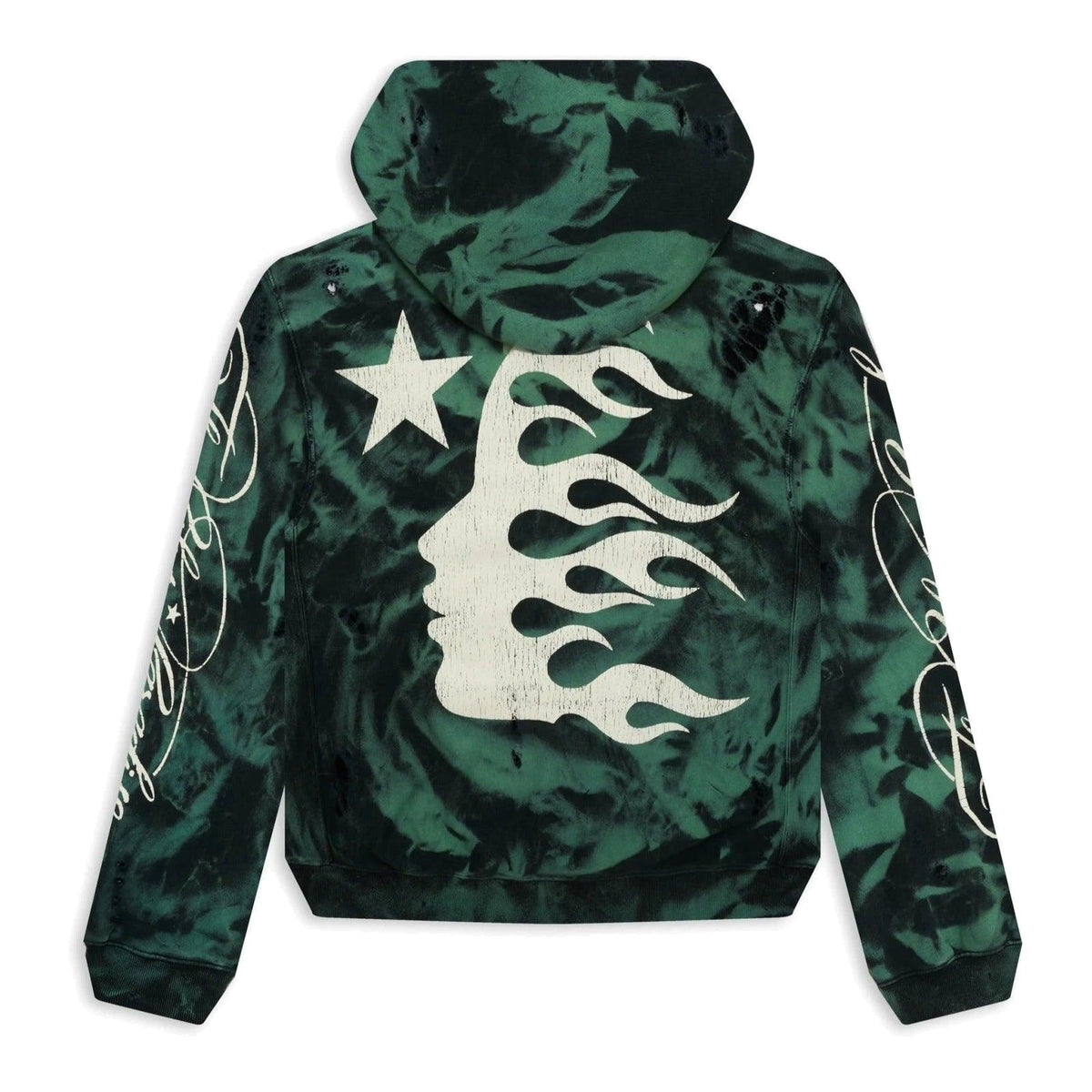 Hellstar Studios Green Marble Paradise Hoodie