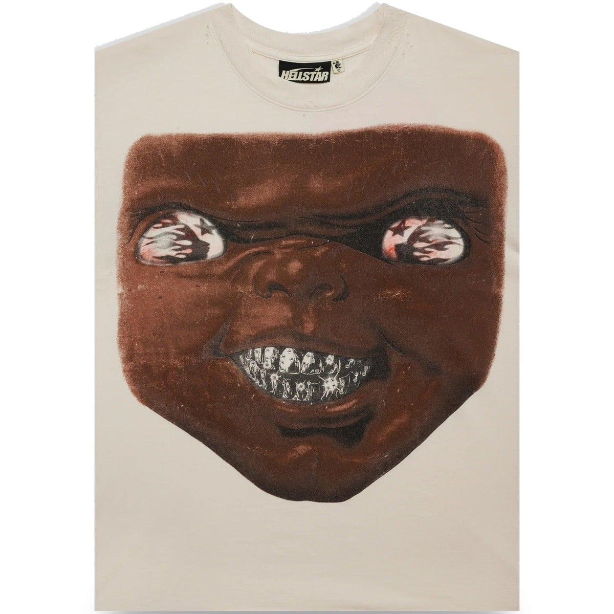 Hellstar Halloween Grill T-Shirt White