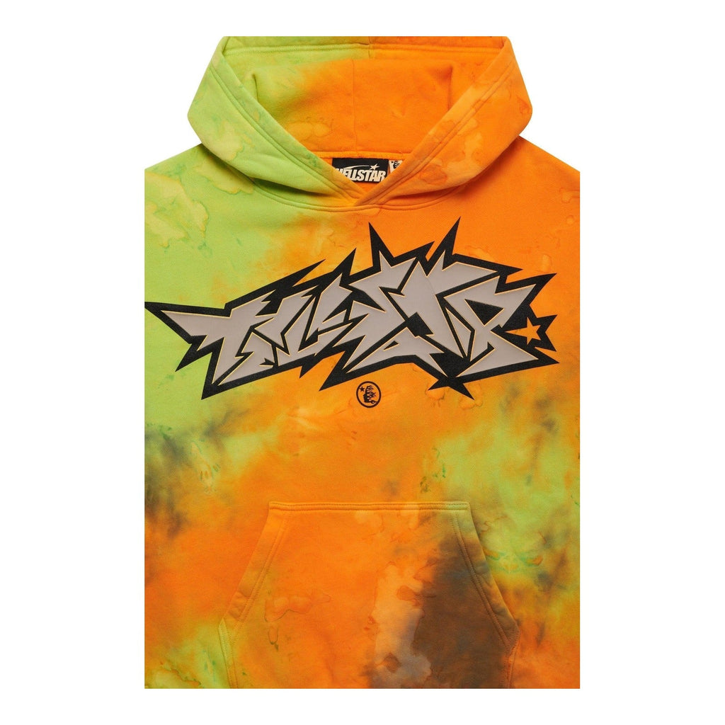 Hellstar Halloween Vomit Hoodie Orange