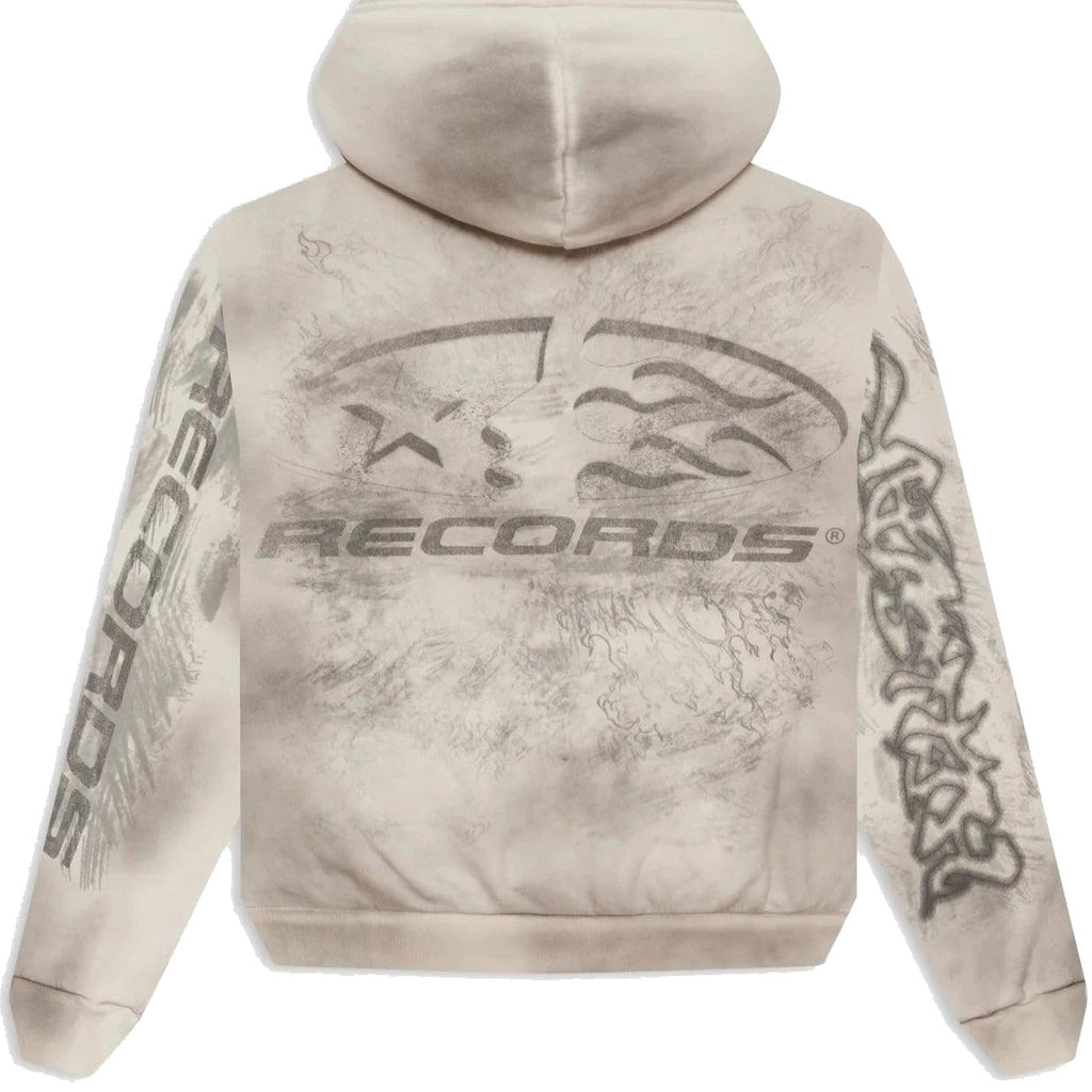 Hellstar HStar Records Hoodie White