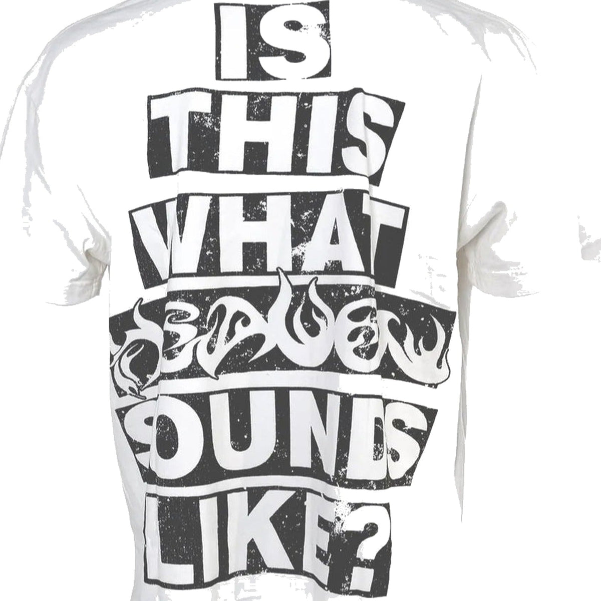 Hellstar Is This What Heaven Sounds Like? T-Shirt White