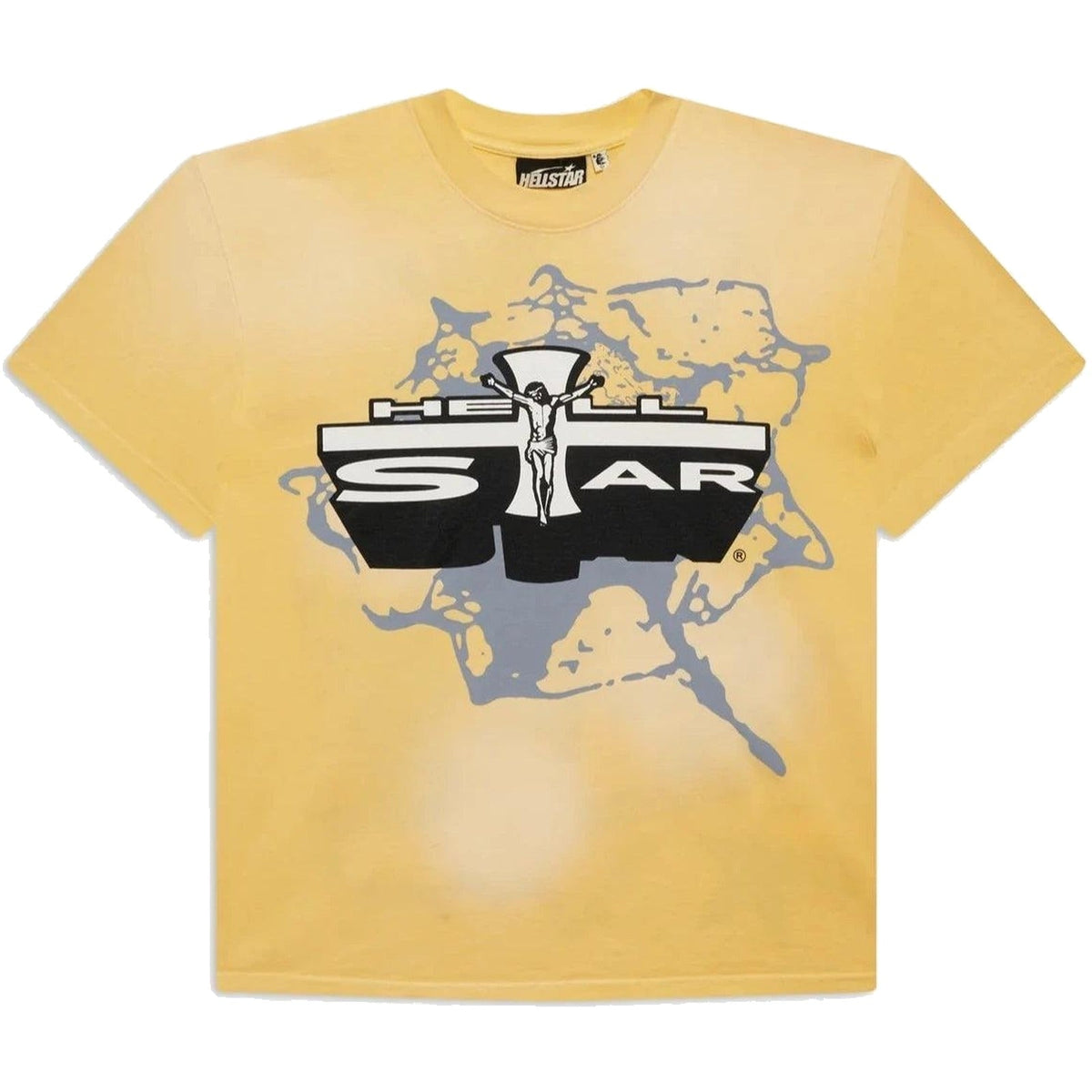 Hellstar Jesus T-Shirt Yellow