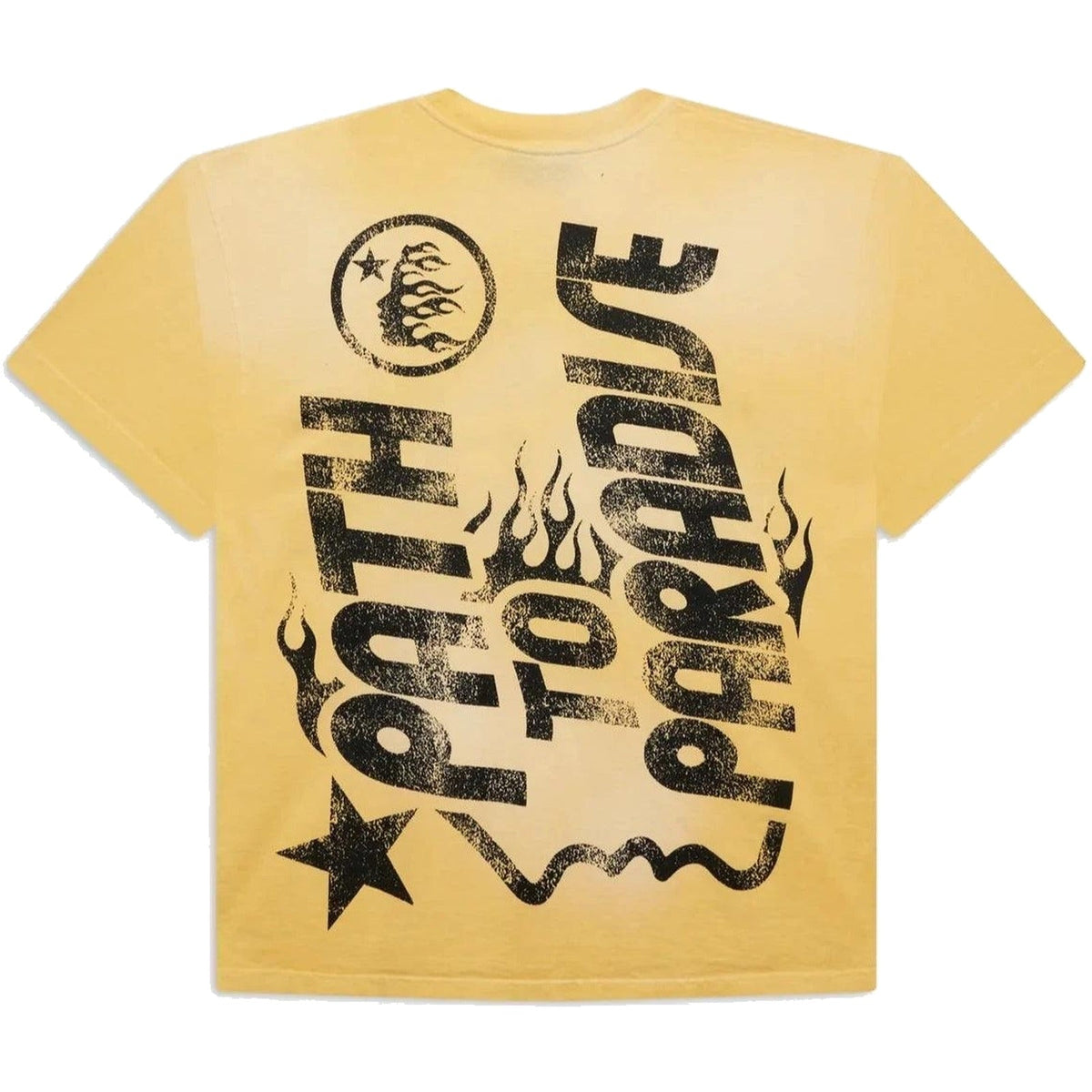 Hellstar Jesus T-Shirt Yellow