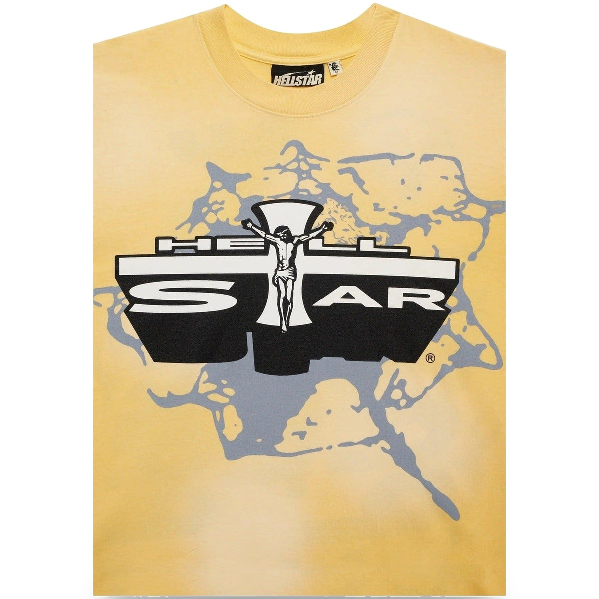 Hellstar Jesus T-Shirt Yellow