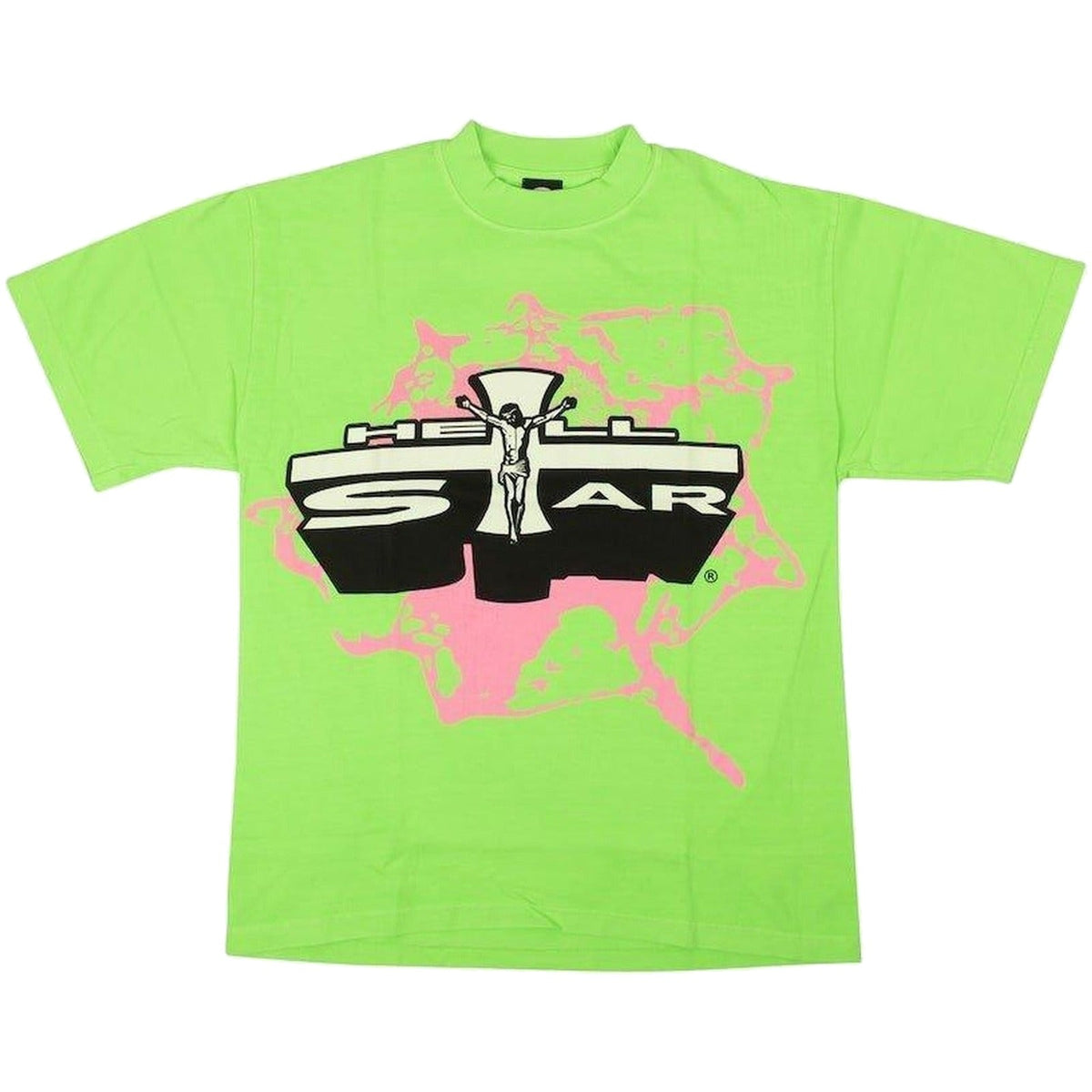 Hellstar Son of G-D T-shirt Neon Green