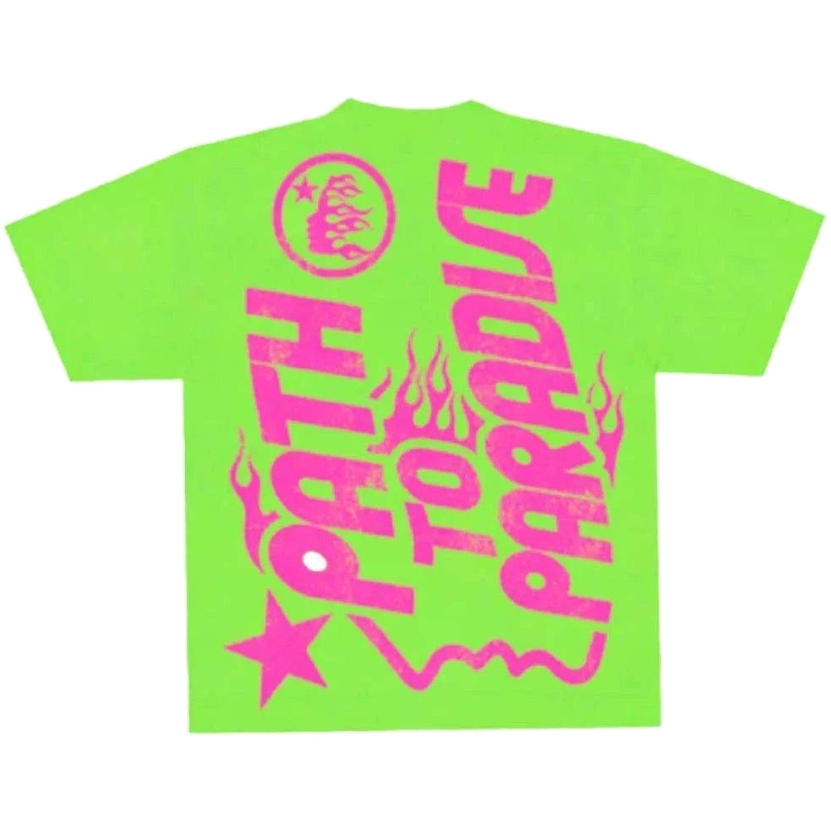 Hellstar Son of G-D T-shirt Neon Green