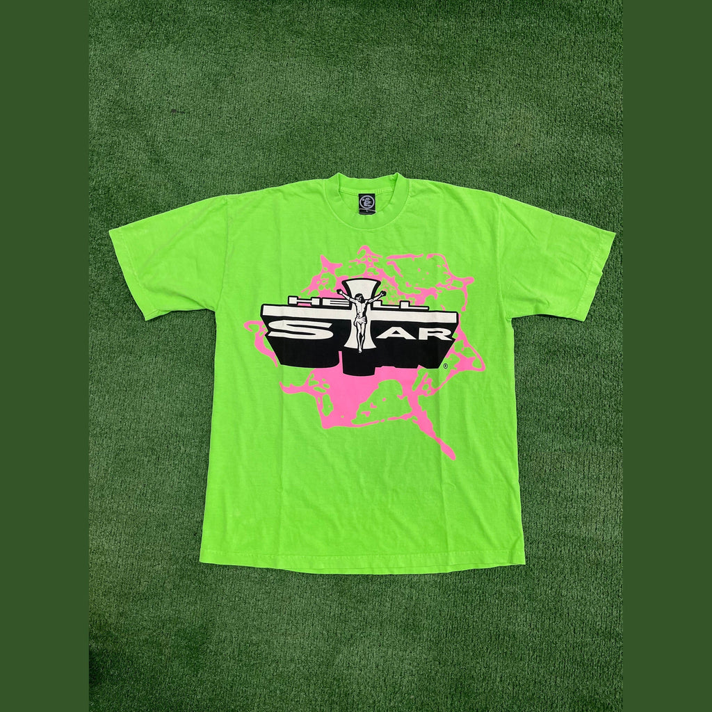 Hellstar Son of G-D T-shirt Neon Green