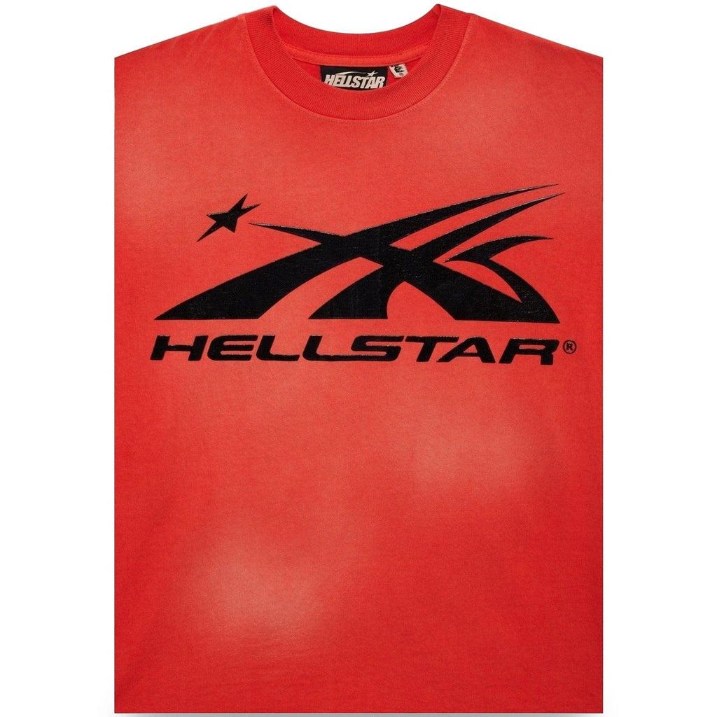 Hellstar Sports Logo T-Shirt Red