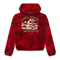 Hellstar Sports Red Tye-Dye Skull Hoodie