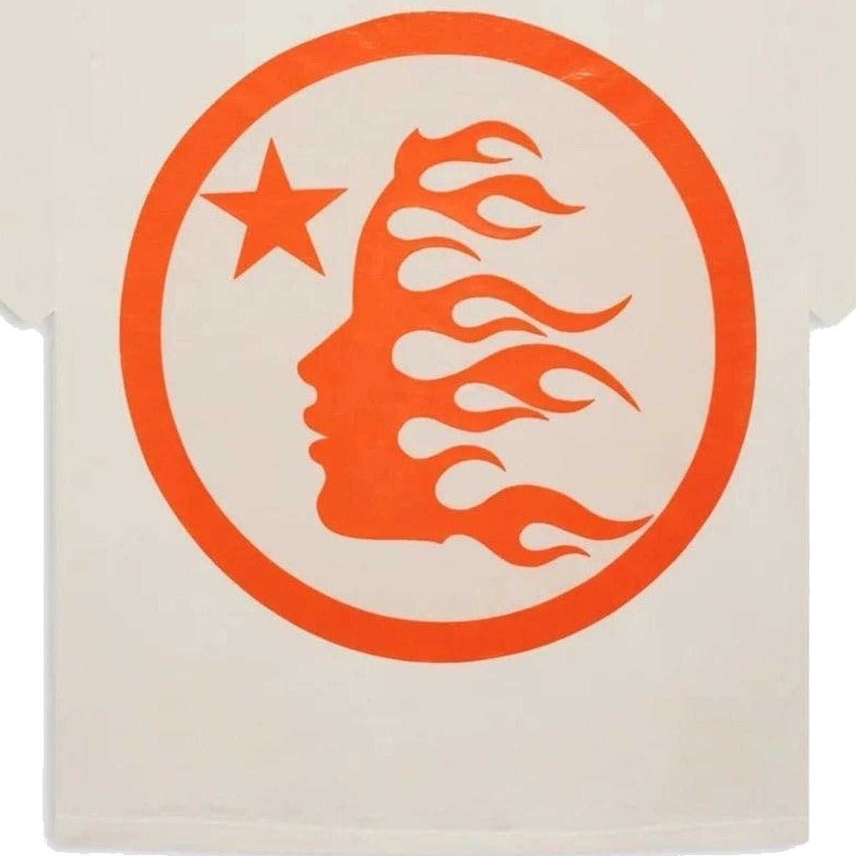 Hellstar Studios Classic Gel T-Shirt Beige & Orange