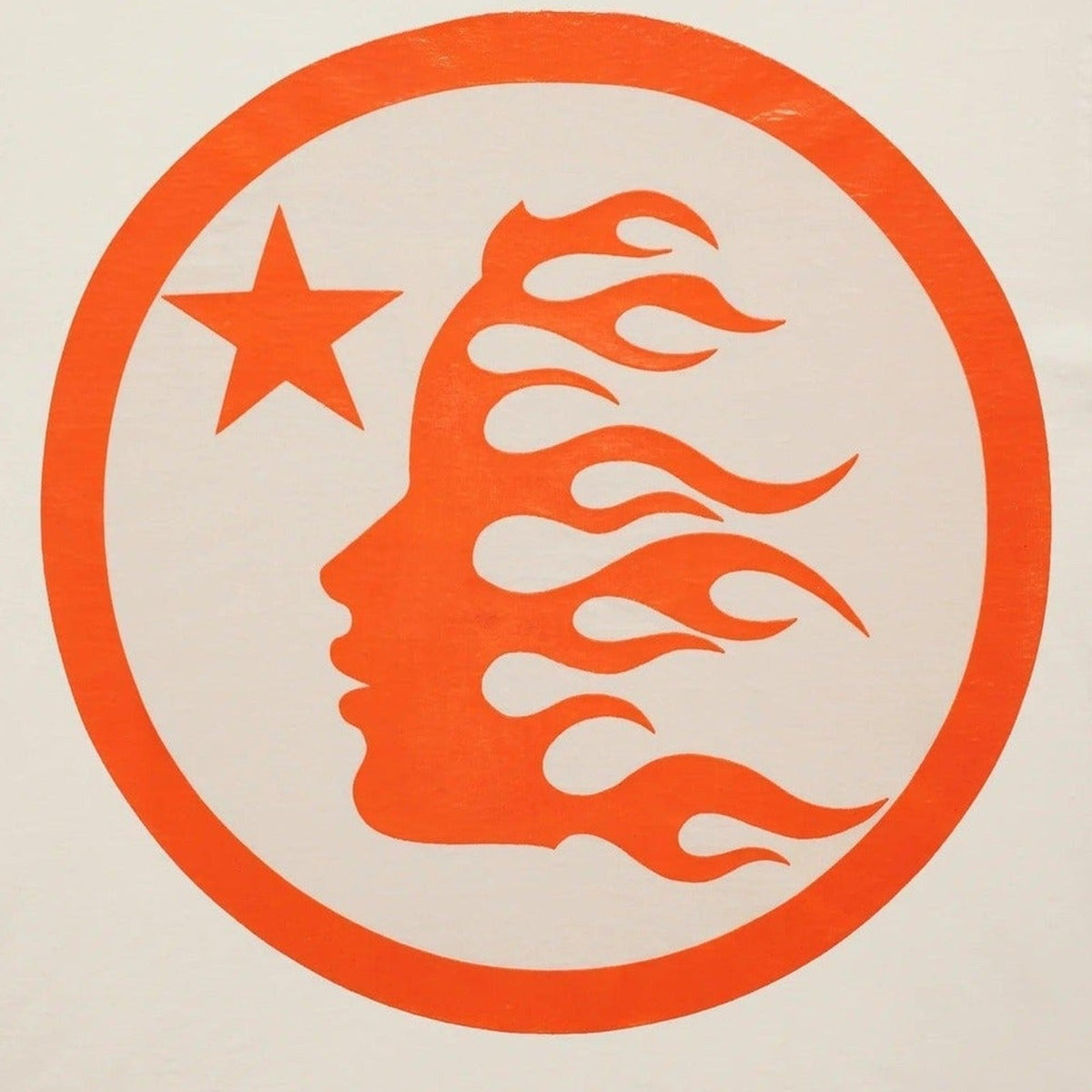 Hellstar Studios Classic Gel T-Shirt Beige & Orange