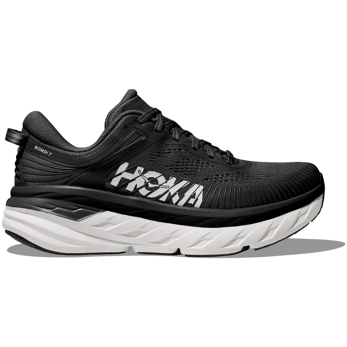 Hoka One One Bondi 7 Black White