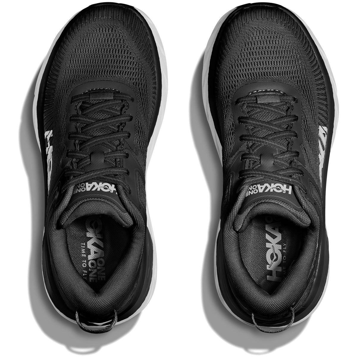 Hoka One One Bondi 7 Black White