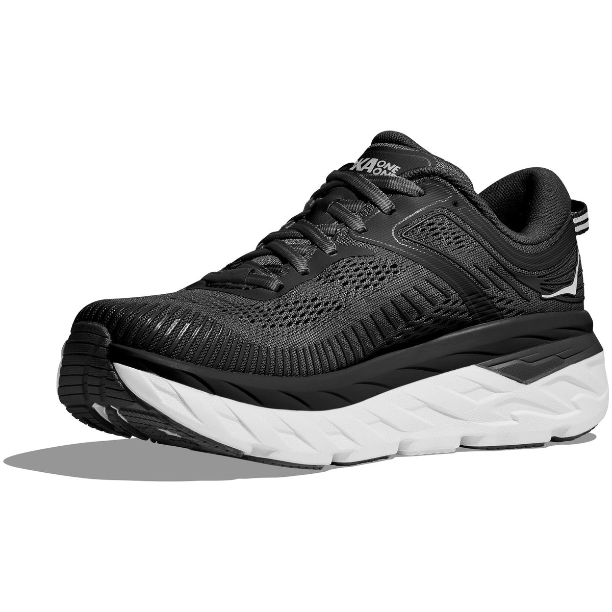 Hoka One One Bondi 7 Black White