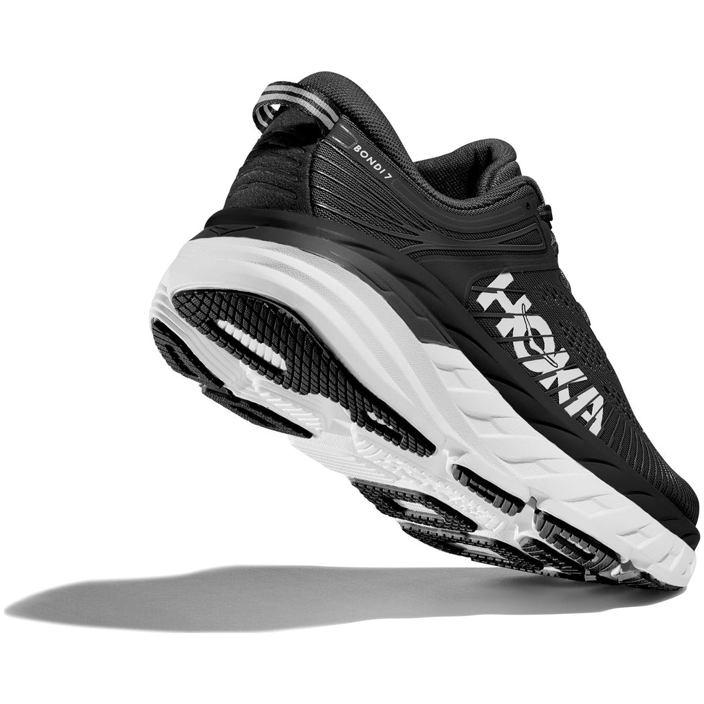 Hoka One One Bondi 7 Black White