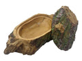 Komodo Forest Den Reptile Hideout Brown, Green, 1ea/One Size
