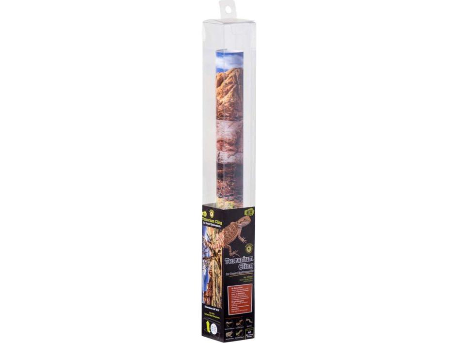Galapagos Terrarium Cling Background Desert 15 in X 36 in